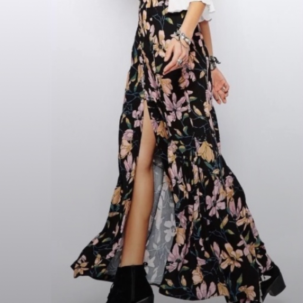 Free People Smooth Sailing Maxi Skirt